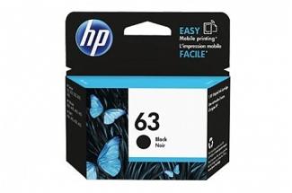 HP #63 F6U62AA Black Ink Cartridge (Genuine)