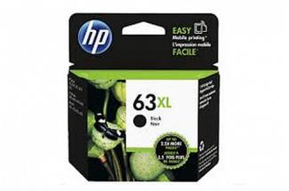 HP #63XL F6U64AA High Yield Black Ink Cartridge (Genuine) for DeskJet 3632 printer