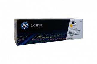 HP CE322A #128A Yellow Toner Cartridge (Genuine)
