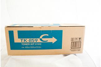 Kyocera TK859C Cyan Toner Cartridge (Genuine)