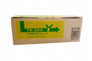 Kyocera TK859Y Yellow Toner Cartridge (Genuine)