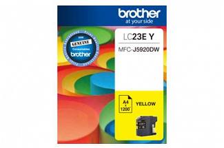 Brother LC23EY Yellow Ink Cartridge (Genuine)