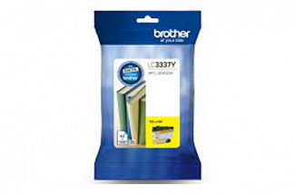 Brother LC3337Y Yellow Ink (Genuine)