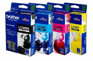 Brother LC38 DCP145C DCP165C MFC250C MFC290C Ink Pack (Genuine)