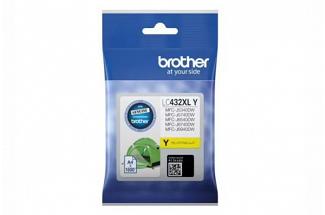 Brother LC432YXL High Yield Yellow Ink (Genuine)