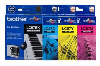 Brother LC57 DCP130C MFC240C MFC685CW Ink Pack (Genuine)