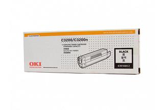 Oki C3200 43034812 Black Toner Cartridge (Genuine)
