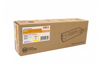Oki C610 44315309 Yellow Toner Cartridge (Genuine)