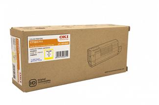 Oki C710N C711N 44318609 Yellow Toner Cartridge (Genuine)