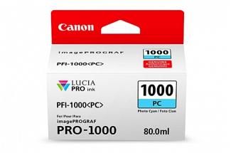 Canon PFI1000PC Photo Cyan Ink Tank (Genuine)
