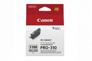 Canon PFI5100 Grey Ink Tank (Genuine)