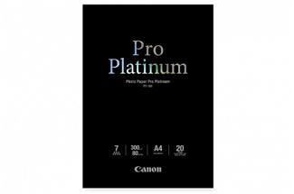 Canon Pro Platinum A4 Photo Paper 20 Sheets PT101A4