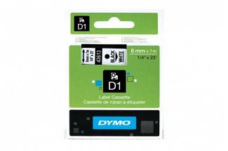 DYMO SD43613 Black on White 6MM X 7M Tape (Genuine)
