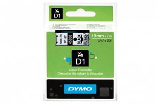 DYMO SD45800 Black on Transparent 19MM X 7M Tape (Genuine)