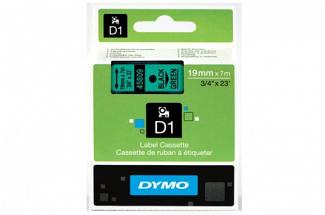 DYMO SD45809 Black on Green 19MM X 7M Tape (Genuine)