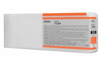 Epson T636A00 Orange Ink Cartridge 700ML (Genuine)