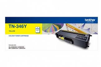 Brother TN346Y Yellow Toner Cartridge (Genuine)