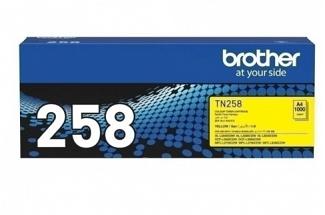 Brother TN258Y Yellow Toner Cartridge (Genuine)