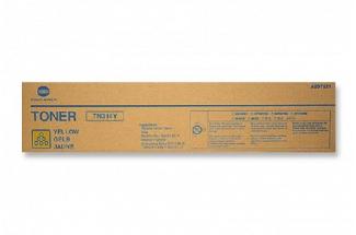 Konica Minolta C353 TN314Y A0D7221 Yellow Toner (Genuine)