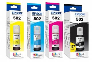 Epson T502 ET 2700 ET 2750 ET 3700 ET 4750 Eco Tank Ink (Genuine)