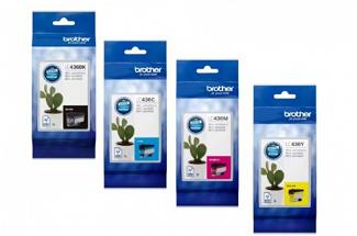 Brother LC436 MFCJ4340DW MFCJ4440DW Ink Value Pack (Genuine)