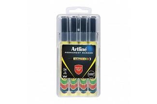 ARTLINE 70 PERM MRK BLK HC PK4
