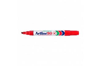 ARTLINE 90 PERM MRKER RED BX12