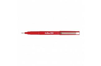 ARTLINE 200 FLINE PEN RED BX12