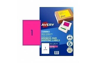 AVERY SHIPLABEL L7167FP PK 1UP