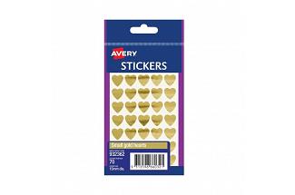 AV GOLD HEART 15MM PK70 BX10
