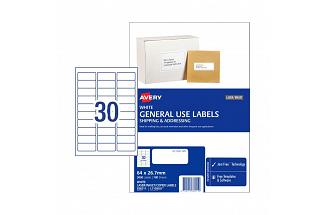 AV GEN LBL L7158GU 30UP PK100