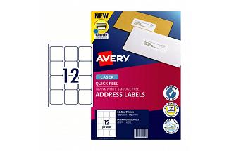 AV LSR LBL QP L7164 12UP PK100