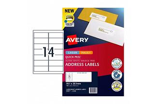 AV LIP LBL QP 14UP L7163 PK10