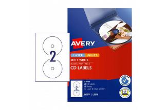 AV LIP LABEL CD/DVD L7676 BX50