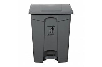 CLNLNK RUBSH BIN W/PDL68L GRY