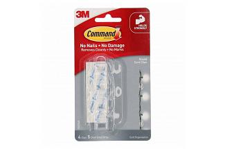 CMD CORD CLIP 17017CLR PK4 BX6