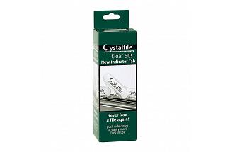 CF INDICATOR TABS CLEAR BX50