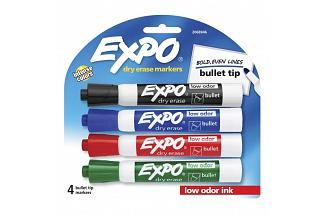 EXPO W/B MRKR BLT ASST PK4 BX6