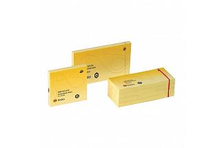 NOTES YELLOW 75X75MM YLW PK12