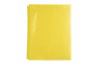 MBG D/BOOK REF A4 20P TRNS YLW