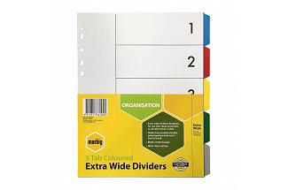 MBG DVDRS XWIDE CLR PP A4 5TAB