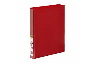 MBG I/BNDR C/V A4 4DR 25MM RED