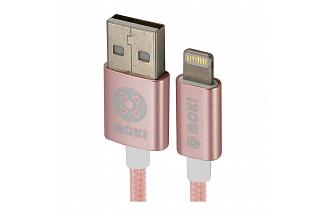 MOKI LIGHTNING CABLE 3M ROSEGD