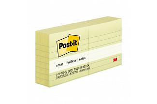 POST-IT NOTE 630-6PK RULED PK6