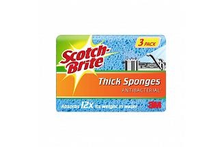SB THICK SPONGE LGE PK3 BX8