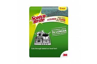 SB H/DUTY SCOUR SPONGE PK2 BX6