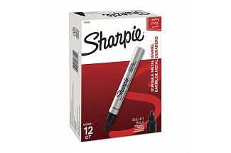 SH METL PERMMRK BT BLK NP BX12