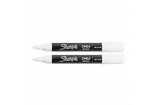 SH CHALK WET MARKR WHT PK2 BX4