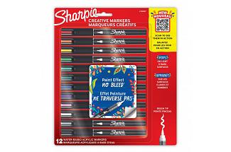 SH CREATIVE MRK BRUSH AST PK12