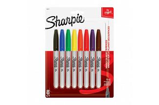 SHARPIE PERM MRKR FP FASHN PK8